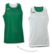 Baskettröja - JOMA - Vändbar - Grön / Vit - Vuxen - Utan ärmar