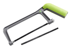 HABA Terra Kids Ergonomisk barnbågfil med sågblad för trä och metall, med klämskruv