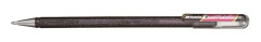Hybrid gel ink rollerpen - PENTEL - Dual Pen - Svart/Röd - 0,5 mm - Unisex