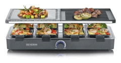 SEVERIN RG 2371 - Raclette/grill - 1,3 kW - sort