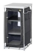 Campart Travel Campingskåp Nice svart 57x47x97 cm
