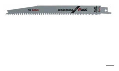 Bosch Accessories 2608654404 S 2345 X, sabelsågklinga, Progressor for Wood, 5-pack Bladlängd 200 mm 5 st