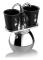 Bialetti 0007310, Mokabryggare, Silver, Gjuten aluminium, Stål, Termoplast, 1 styck, Italien