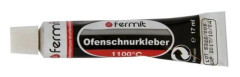 Högtemperatur eldfast lim för kaminer och tegel, kapacitet 17 ml.