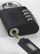 Abus 158 Series Combination Key Override Padlock