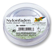 Nylontråd 0,30mm osynlig 100m