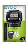 DYMO LabelManager 160 Value Pack met 3 D1-Bänder 12mm Qwertz