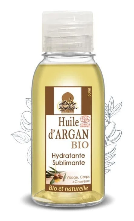 EKOLOGISK Arganolja från Marocko - Anti-rynk och närande - 100% ren 50ml - Vård för magnifik hud och sublimt hår