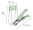 Rostfritt Stål Anti-brännskada Clip Set Silikon Halkskyddande Skål Clip Platta Clip Dish Clip Platta Clip K