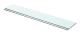 vidaXL Hyllplan 2 st glas genomskinlig 70x12 cm