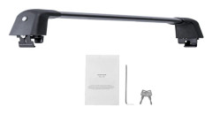SucceBuy Universell Takräcke Max 47.6\" Passar Spårade Sidoräcken utan Glipa