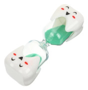Barnens Tandborste Timer Sandtimer Kreativ Sandtimer Födelsedagspresent Blandade Färger 13,5x4,6cm