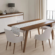 Dekorativ bordslöpare 45x140 Panamablommor