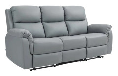 Liggsoffa, 205x89x102 cm, Mörkgrå