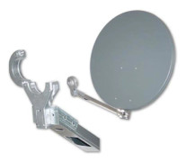 Televes S 660G graphit SAT-Spiegel 67x71cm Alu