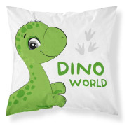 Babyörngott 40x40 Dino COTTON