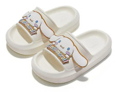 Kawaii Sanrio Tofflor Tecknade Hellokitty Cinnamoroll Mymelody Sommar Hem Halkfria Tvättsandaler Barnpresent - Perfekt Cinnamoroll-A