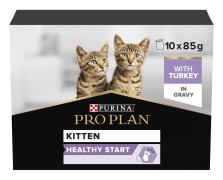 Purina Pro Plan Kitten Turkey Multipack Wet 10x85 g