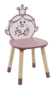 Barnstol "Madame Princesse" 57 cm Rosa