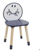 Barnstol "Monsieur Heureux" 52 cm Blå