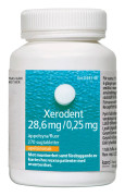 Actavis Xerodent, sugtablett 28,6 mg/0,25 mg 270 st