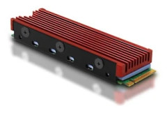 AXAGON, Passiv aluminiumkylare för alla M.2 SSD, storlek 2280, hög 12 mm, CLR-M2