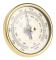 72mm Väggmonterad Barometer 1070hpa Guld Färg Rund Urtavla Luft Väderstation