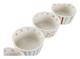 Snacksbricka DKD Home Decor 19,7 x 19,7 x 1 cm Multicolour Stengods