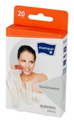 Matopat Transparenta Plåster med Förband, 20-pack