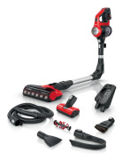 Bosch Unlimited 7 BCS711PET ProAnimal - Dammsugare - skaft/handhållen (2-i-1) - utan påse - sladdlös - röd - 1 batteri
