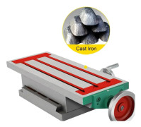 Vevor Fräsmaskin Arbetsbord, Dual-Axis Positionering, Premium Kvalitet, Justerbart Handtag