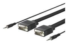 Microconnect audio video kabel - MONGG5BMJ - Micro Connect VGA Kabel 5 m Svart