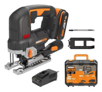 Batteridriven pendelsåg utan borstar för flera material 20V - 2,5Ah - WX542