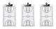 3-pack Basketboll Coach Clipboard, 35 x 22 cm Torktavla Coa