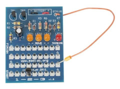 elektroniskt kit 1-2-3 MadLab 9V 70 x 50 x 16 mm blått