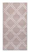 vidaXL Utomhusmatta ARAKIL brun 190x290 cm PP