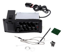 Gitarrpickup, 4-bands gitarrförförstärkare equalizers piezo pickup tuner