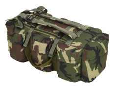 3-i-1 Militärinspirerad Duffelväska 45 L | Färg: Kamouflage | Storlek: 45 L