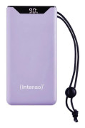 Intenso F10000 - Strömförsörjningsbank - 10000 mAh - 20 Watt - 3 A - QC 3.0, Power Delivery 3.0 + PPS - 2 utdatakontakter (24 pin USB-C, USB typ A) -