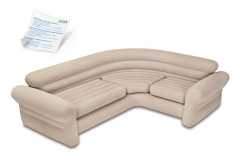 Uppblåsbar hörnsoffa 257 x 203 x 76 cm INTEX 68575