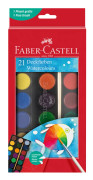 Faber-Castell Vattenfärg 21 färger inkl pensel