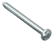 Forgefix Självgängande skruv, Pozi-kompatibelt panhuvud, Zp, Forg Multi Colour 2in x 10 ForgePack 8