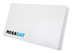 [OUTLET] - Megasat D2, 10,7 - 12,75 GHz, 1100 - 2150 MHz, 950 - 1950 MHz, 33 dBi, Horisontell/vertikal polarisering, Vit