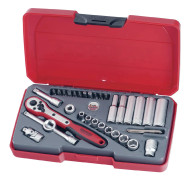 TengTools T1435AF Hylsnyckelsats 1/4" 35-delar