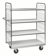 Hyllvagn 9000 4 hyllplan 1190x650x1695mm