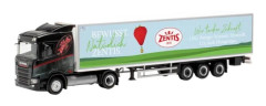 Herpa 317696 H0 Lastbilar modell Scania CR20 ND LNG kyld låda centimeter (Nordrhein-Westfalen/Aachen)
