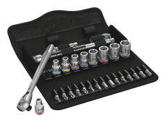 Wera 8100 SA 11 Zyklop Metal-Knarrensatz Umschalthebel