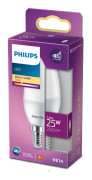 Philips LED-glödlampa Candle 2.8W/827 (25W) Frosted E14