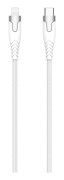 GEAR Kevlar Cable Pro USB-C to Lightning with Metal Housing - White 1.5m