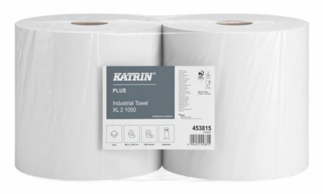  Torkrulle 2-lag nyfiber Katrin Plus XL 2, 2rl/fp